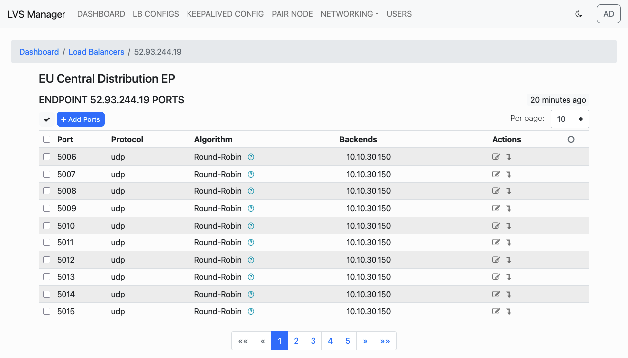 add backend result